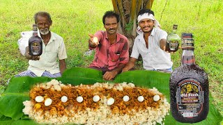 RUM With Goat Boti Gravy Cooking and EatingRum Drinking Mutton Boti Frymr kudimagan ASMR RUM [upl. by Hebert]