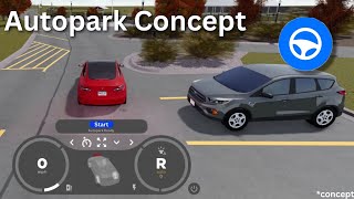 TESLA AUTOPARK IN GREENVILLE  Roblox Greenville [upl. by Scornik]