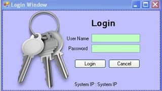 Create Login Window in C step by step [upl. by Tsnre]