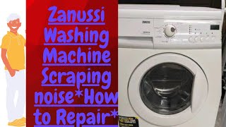 Zanussi Washing Machine Scrapping noise [upl. by Ertha]