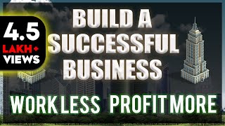 WORK LESS PROFIT MORE BUSINESS HINDI  E MYTH ANIMATED BOOK [upl. by Shing]