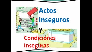 Actos Inseguros y Condiciones Inseguras explicados de forma andragógica [upl. by Nytsuj75]