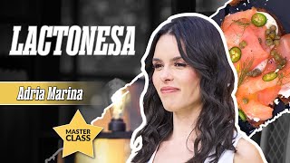 Lactonesa Adria Marina te enseña una nueva receta en la Master Class  MasterChef Celebrity [upl. by Nylodnarb]