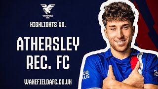 HIGHLIGHTS  Wakefield AFC 40 Athersley Recreation FC [upl. by Gertrude334]