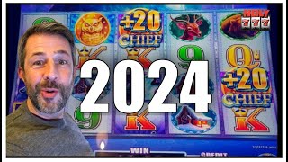 LETS BRING ON THE BIG WINS ON THE SLOTS FOR 2024 [upl. by Eltsyrc]