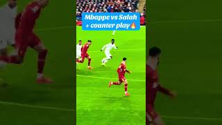 Mbappe vs salad counter play😍football mbappe fyp viralshorts youtubeshorts shorts [upl. by Llewon237]