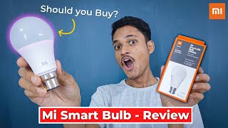 Mi smart led bulb review  Should you buy Mi Smart LED Bulb [upl. by Ambrogino646]