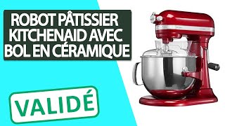 Avis Robot pâtissier avec bol en céramique KitchenAid [upl. by Purpura66]