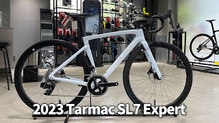 타막 익스퍼트 래피드 핸들바 조합이 궁금하다면 specialized 2023 Tarmac SL7 Expert [upl. by Arev]