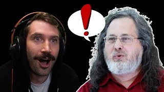 Stallman Responds to GNU Copy Pasta  Prime Reacts [upl. by Nahtan]