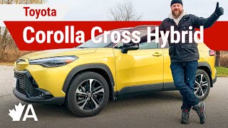 2024 Toyota Corolla Cross Hybrid Review The Ultimate Canadian Corolla [upl. by Aniraad]