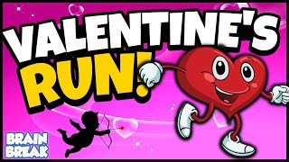 Valentines Chase  Brain Break for Kids  Just Dance  Freeze Dance [upl. by Aliet]