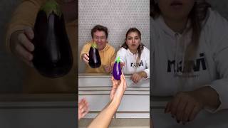 Choose big or small eggplant challenge Whose eggplant is fake by Hmelkofm shorts Best video😂😯P309 [upl. by Barthelemy]