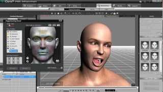 3DXchange5 Tutorial  Importing Facial Morph Target Data from Daz Studio [upl. by Aineg]