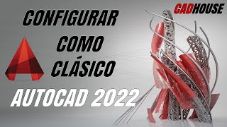 Autocad 2023 con la interfaz clasica apariencia clásica [upl. by Vtehsta]