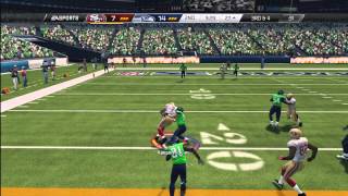 Madden 25 Gameplay quotMADDEN 25 RUN THE BALLquot Sanfransisco 49ers VS Seattles Seahawks [upl. by Westmoreland]