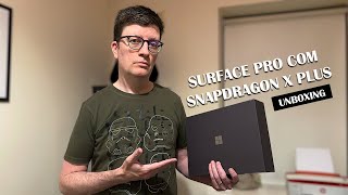 Unboxing do surpreendente Microsoft Surface Pro 11 [upl. by Satterlee]