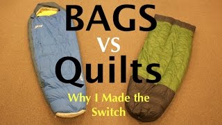 Sleeping Bags VS Quilts [upl. by Rosabelle]