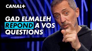 Gad Elmaleh répond à vos questions  CANAL  Dailleurs  CANAL [upl. by Acinaj]