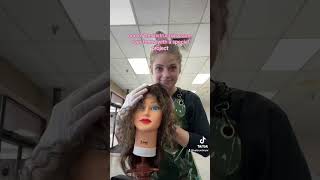 day 53 cosmetologist abilenetexas abilene abilenetx cosmetologyschool [upl. by Ezara52]