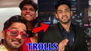 HiSaimanSays amp Mythpat TROLL Thugesh 🤣  Saiman Says Mythpat Thugesh shorts [upl. by Ahsyia]