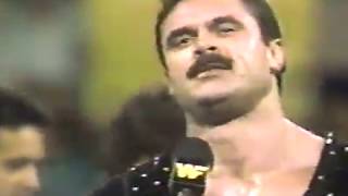 Ravishing Rick Rude destroys jobber Jim Powers WWE WWF wrestling [upl. by Danette]