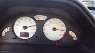 Peugeot 106 Gti Acceleration 0225 Kmh [upl. by Dennet464]