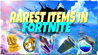 RAREST ITEMS IN FORTNITE SAVE THE WORLD [upl. by Yerhcaz]