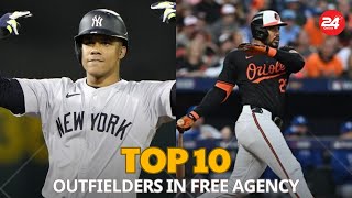 Top 10 Outfielders in MLB Free Agency Who Should Your Team Target [upl. by Kitty]