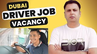 Dubai Driver Jobs  Dubai Driver Job Vacancy 2023  Dubai Driver Job Salary 2023 [upl. by Nosniv]