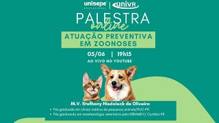 ATUAÇÃO PREVENTIVA EM ZOONOSES [upl. by Idhem]