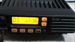 UHF CB Radio CBRS Repeater demonstration using Icom IC400PRO amp RFI CD900 antenna [upl. by Hedva617]