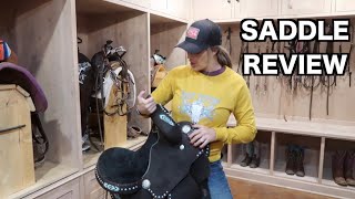 LIGHTWEIGHT BARREL SADDLE REVIEW [upl. by Aremahs241]