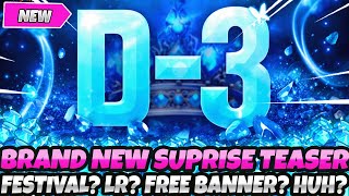 BREAKING NEWS BRAND NEW SURPRISE TEASER FESTIVAL LR FREE BANNER HUHHHH 7DS Grand Cross [upl. by Eirahs703]