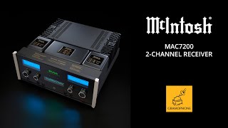 MCINTOSH MAC7200 2CHANNEL RECEIVER [upl. by Uriia]