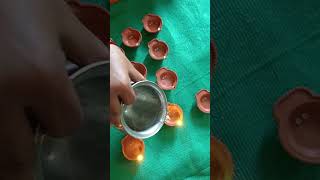 Water lamps 🤩 trending ytshorts diwali mesho viralvideo youtubeshorts [upl. by Sunshine81]