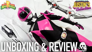 Ranger Slayer Mighty Morphin Power Rangers Threezero 16 Scale Figure Unboxing amp Review [upl. by Adnohr]