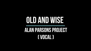 KARAOKE Old And Wise Alan Parsons Project Vocal [upl. by Nnaacissej]