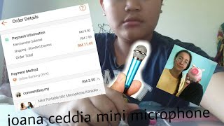 Unboxing mini microphone joana ceddia cheap microphone [upl. by Colwell]