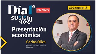 EN VIVO CARLOS OLIVA exministro de Economía expone sobre el CONTEXTO ECONÓMICO DEL PAÍS [upl. by Gnem]