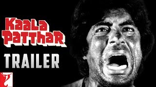 Kaala Patthar  Official Trailer  Amitabh Bachchan  Shatrughan Sinha [upl. by Nylkaj]