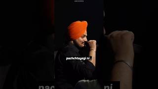 Regret sidhu moose wala song lyrics status ll sidhu sidhumoosewala jattlife [upl. by Cybill2]