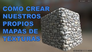 Cómo crear nuestros propios mapas de texturas con Materialize [upl. by Herby392]