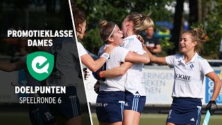 Promotieklasse Dames  20212022  Doelpunten Speelronde 6 ⭐ [upl. by Ecurb437]