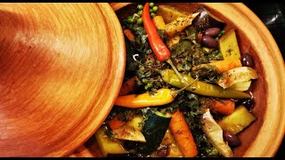 mein 500tes Video Gemüse Tajine vegan [upl. by Htebilil]