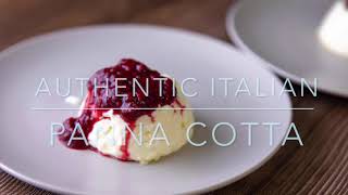 Authentic Italian Panna Cotta recipe without gelatin [upl. by Ttsepmet]