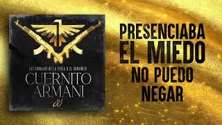 Cuernito Armani  Los Chavalos de la Perla ft El commander Video Lyric [upl. by Cronin]