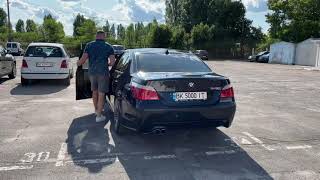 BMW e60 545i cold start V8 sound [upl. by Saleem]