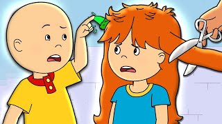 Rosie se corta el pelo  Las Nuevas Aventuras de Caillou  Caillou en Español [upl. by Orly199]