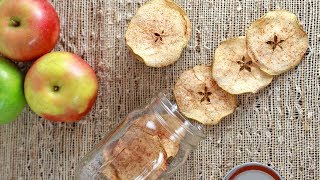 Baked Cinnamon Apple Chips [upl. by Gnohp]